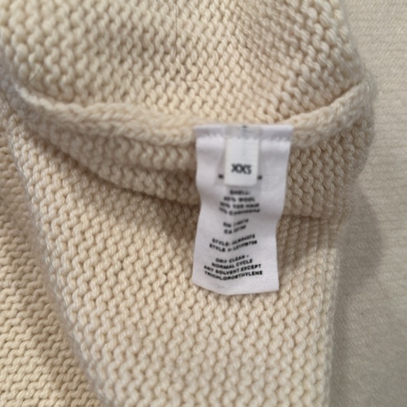Helmut Lang Off-White Ivory Wool Distressed Cardigan Size XXS - Picture 5 of 5